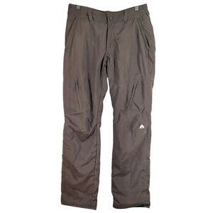 Women’s Nike ACG Brown Utility Snow Pants Storm-Fit 100% Polyester Size 6